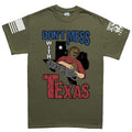 Mens Don't Mess With Texas (Leatherface) T-shirt