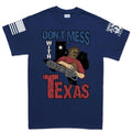 Mens Don't Mess With Texas (Leatherface) T-shirt