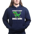 Licensed to Carry Small Arms Mens Hoodie