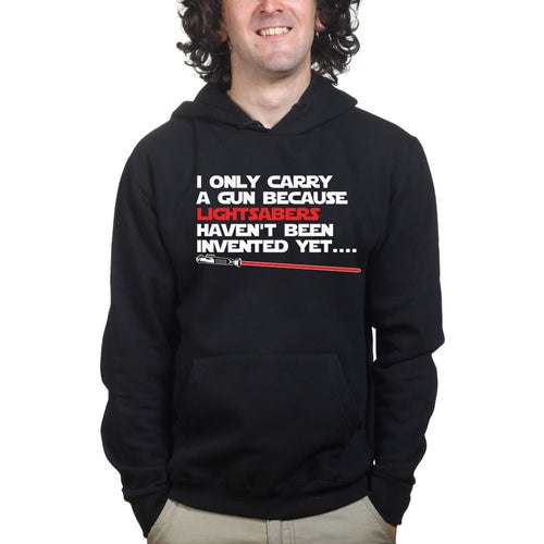 Unisex Gun And Lightsaber Hoodie