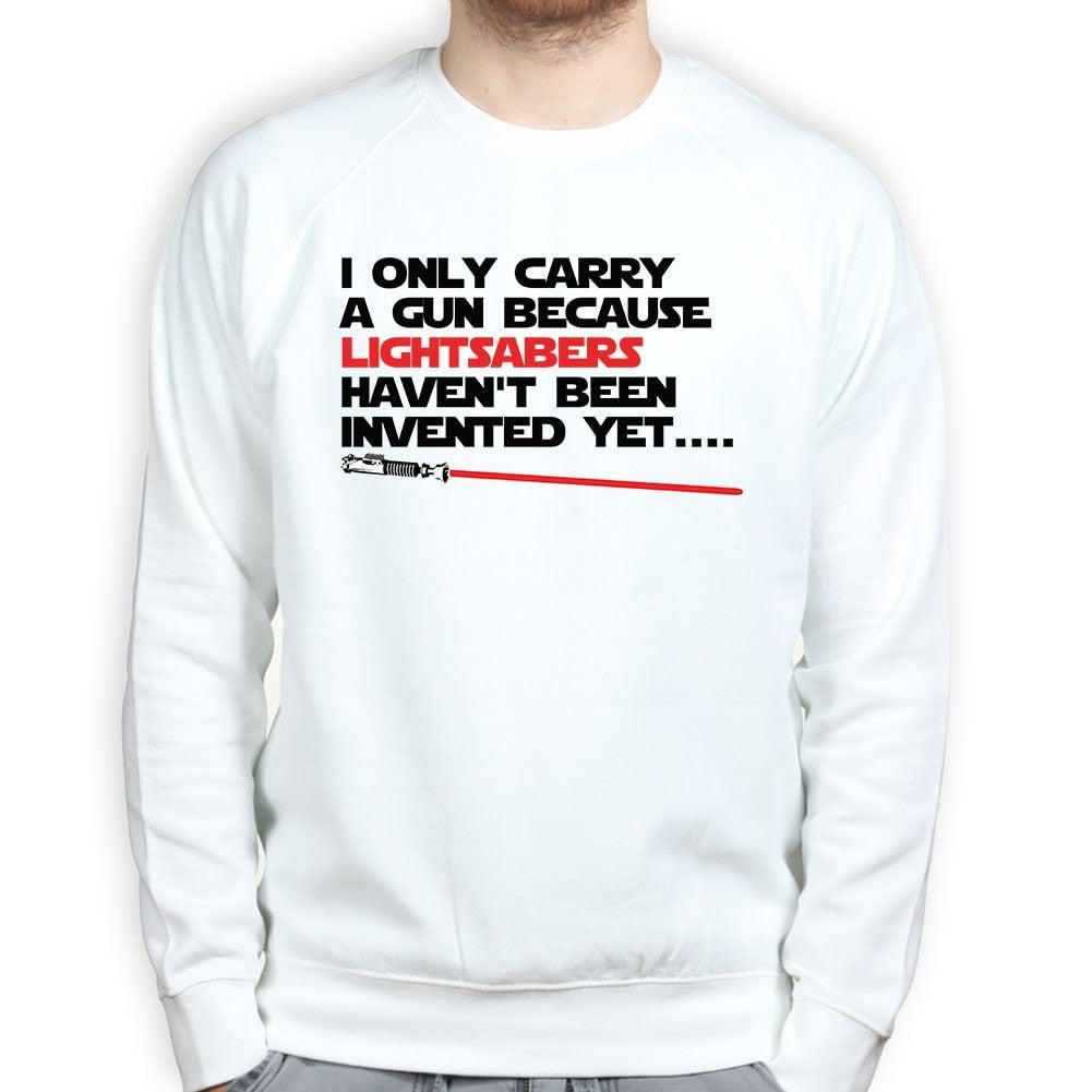 Unisex Gun And Lightsaber Sweatshirt
