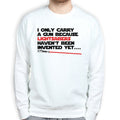 Unisex Gun And Lightsaber Sweatshirt
