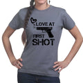 Love At First Shot Ladies T-shirt