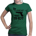 Love At First Shot Ladies T-shirt