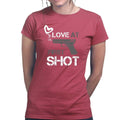 Love At First Shot Ladies T-shirt