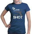 Love At First Shot Ladies T-shirt