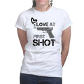 Love At First Shot Ladies T-shirt