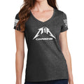 Ladies M1A Carbine V-Neck T-shirt