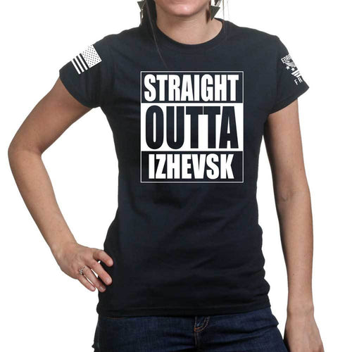 Straight Outta Izhevsk Ladies T-shirt