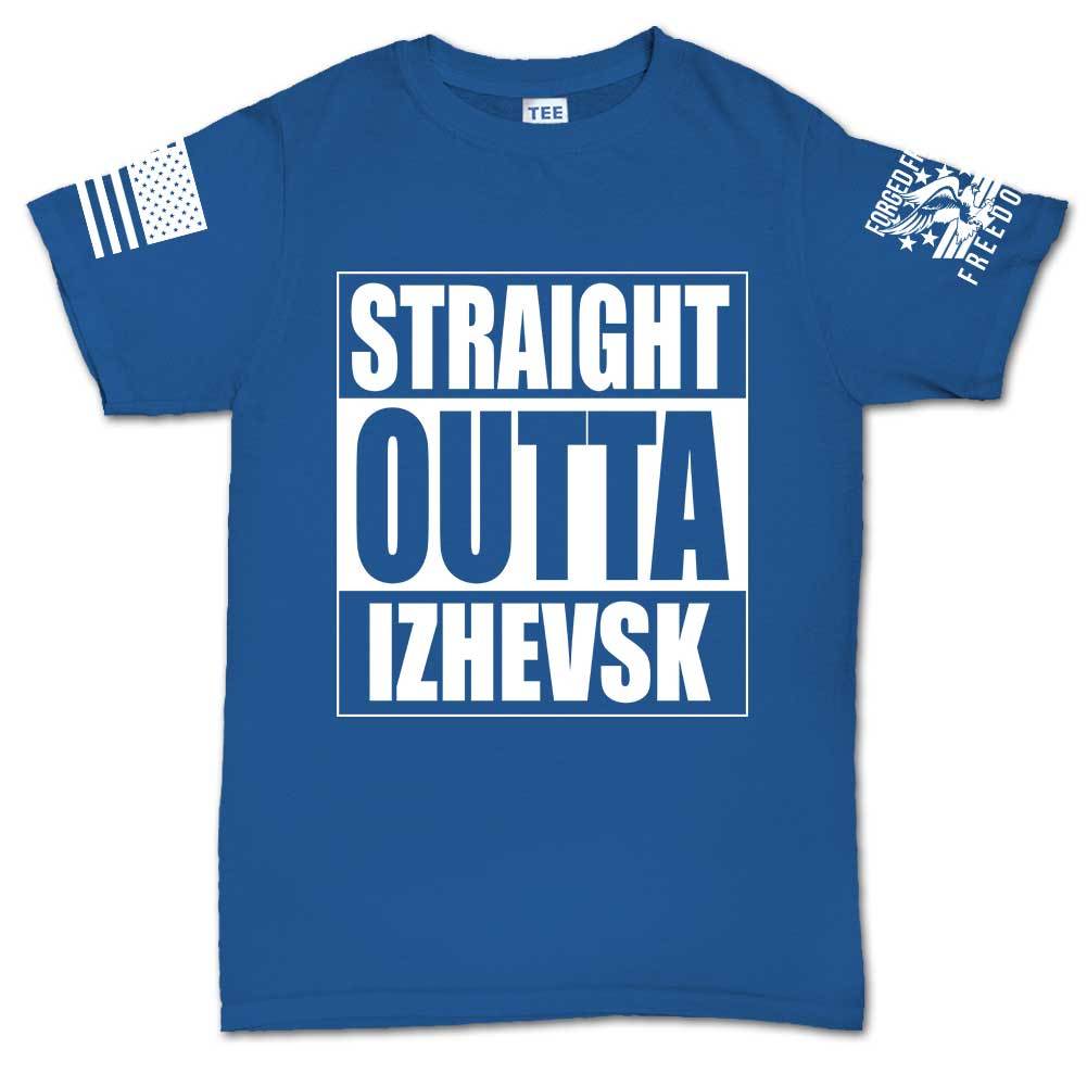 Straight Outta Izhevsk Mens T-shirt