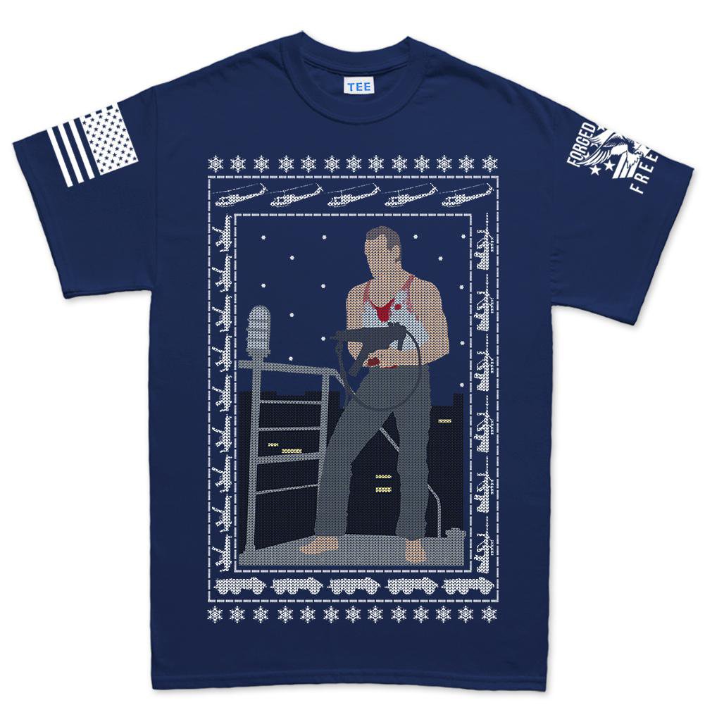 John McLane Ugly Christmas Men's T-shirt