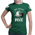 Merry Christmas Mags Are Full Ladies T-shirt