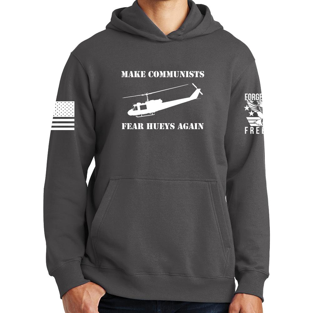 Make Communists Fear Hueys Again Hoodie