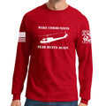 Make Communists Fear Hueys Again Long Sleeve T-shirt