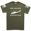 Make Communists Fear Hueys Again Men's T-shirt