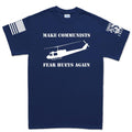 Make Communists Fear Hueys Again Men's T-shirt