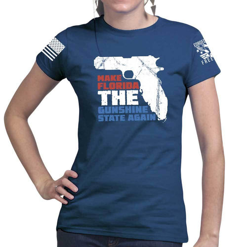 Make Florida The Gunshine State Ladies T-shirt