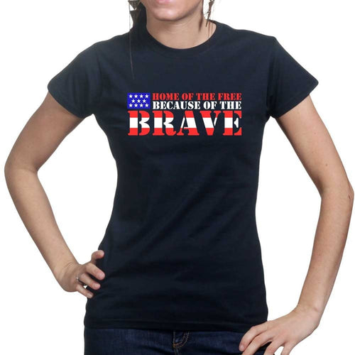 Home Of The Free Ladies T-shirt