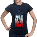Land of The Free Ladies T-shirt