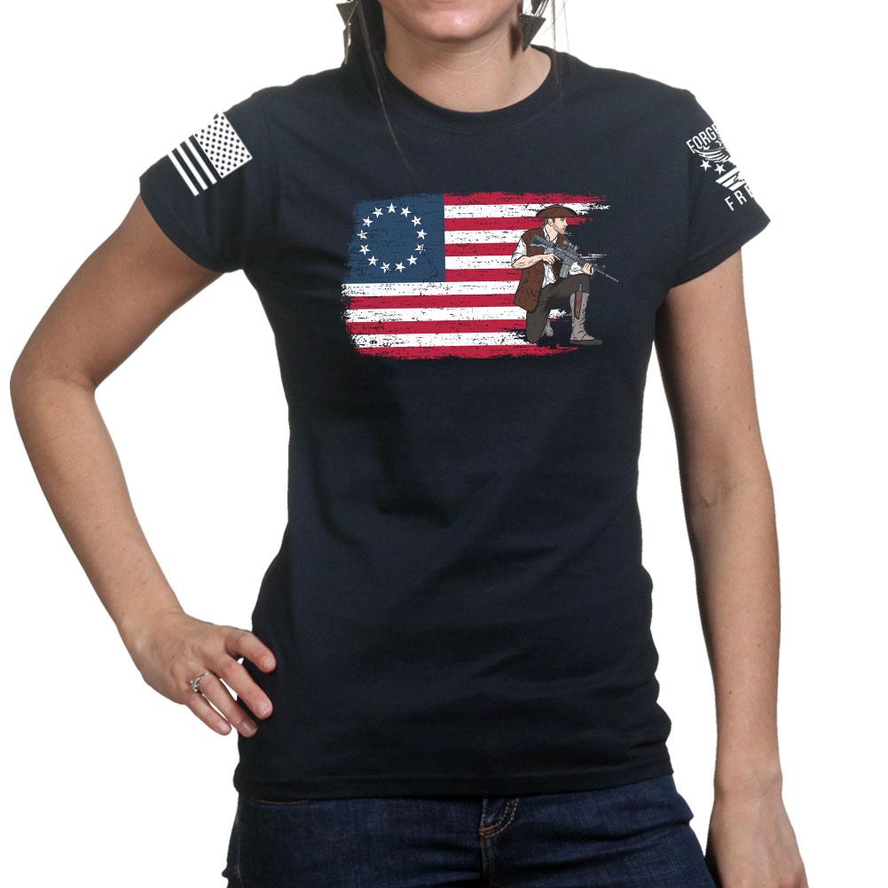 Modern Minuteman Ladies T-shirt