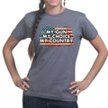 My Gun My Choice Ladies T-shirt