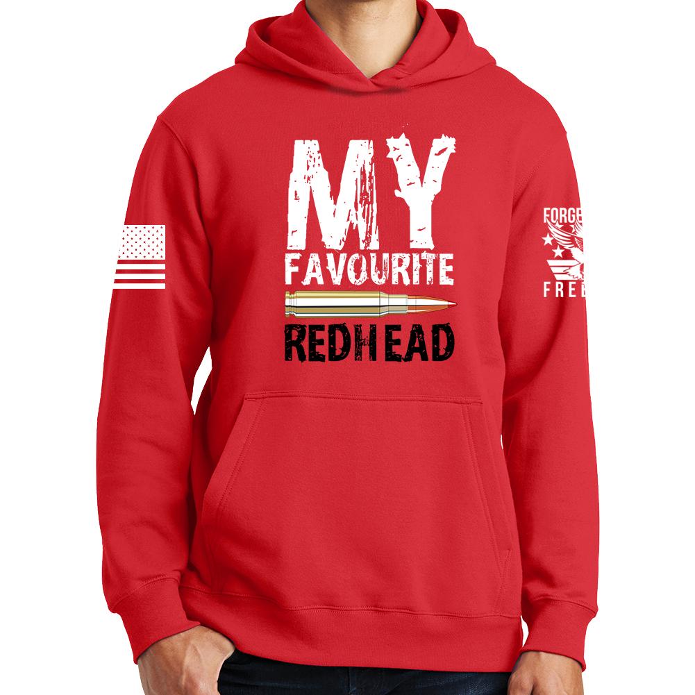 Redhead hoodies top