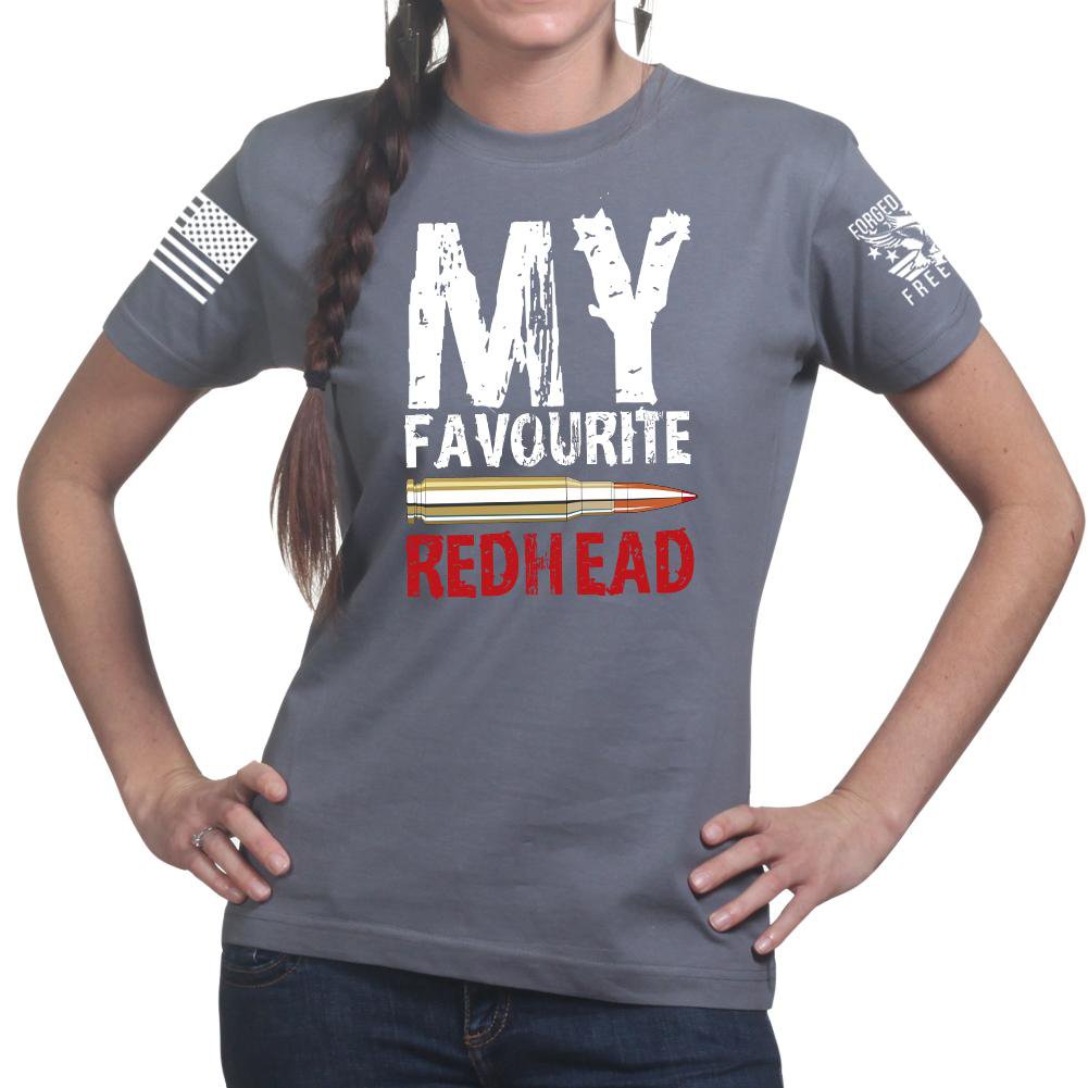 My Favorite Redhead Ladies T-shirt