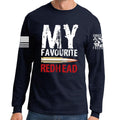 My Favorite Redhead Long Sleeve T-shirt