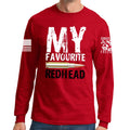 My Favorite Redhead Long Sleeve T-shirt
