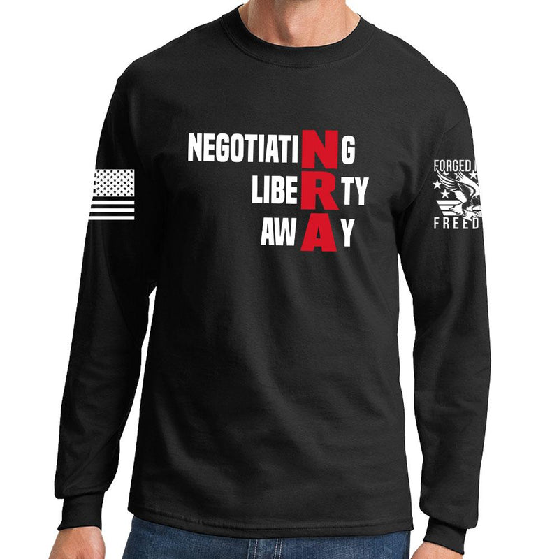 Negotiating Liberty Away Long Sleeve T-shirt