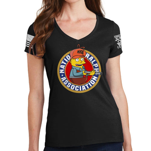 Ladies National Ralph Association V-Neck T-shirt