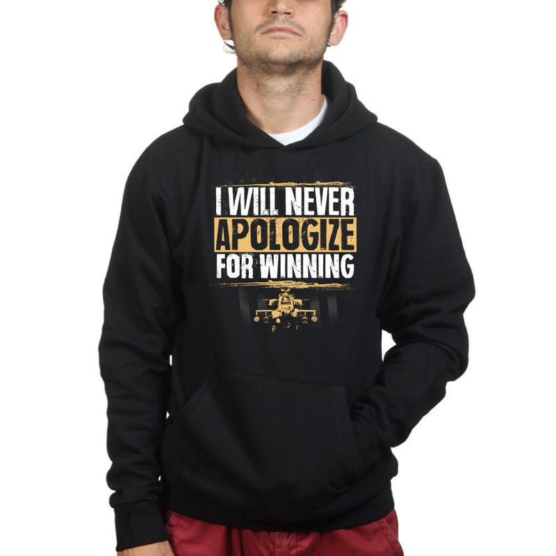 Unisex Never Apologize For Winning Hoodie