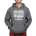 Unisex Never Apologize For Winning Hoodie