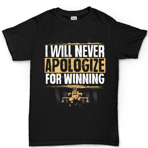 Men's Never Apologize For Winning T-shirt