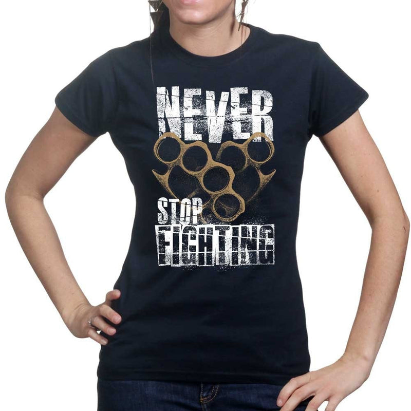 Ladies Never Stop Fighting T-shirt