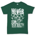 Men's Never Stop Fighting T-shirt