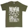 Men's Never Stop Fighting T-shirt