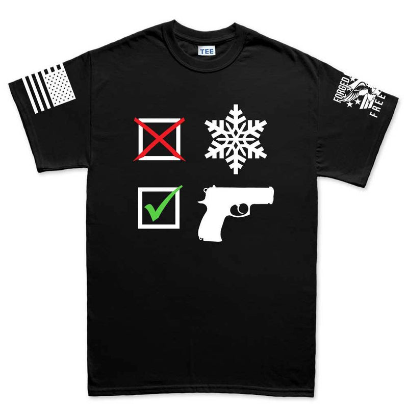 No Snowflakes Mens T-shirt