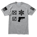 No Snowflakes Mens T-shirt