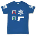 No Snowflakes Mens T-shirt