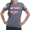 Not Today Gun Grabbers Ladies T-shirt