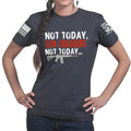 Not Today Gun Grabbers Ladies T-shirt