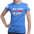 Not Today Gun Grabbers Ladies T-shirt