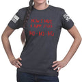 Now I Have A Bump Stock Ladies T-shirt