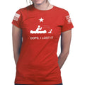 Oops I Lost It Ladies T-shirt