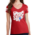 Ladies Ohio Strong V-Neck T-shirt