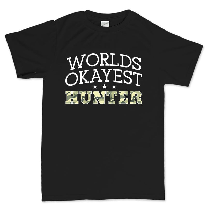 World's Okayest Hunter Men's T-shirt
