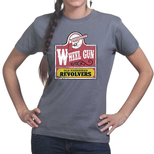 Ladies Old Fashioned Revolvers T-shirt