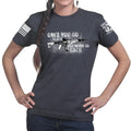 Once You Go Black Ladies T-shirt