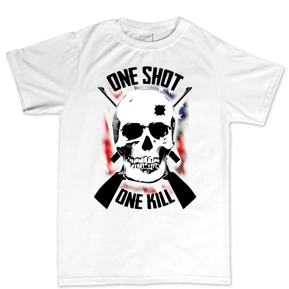 One Shot One Kill Men's T-shirt – Forged From Freedom